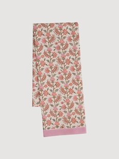 Handgemaakt tafelkleed Melon met bloemmotief