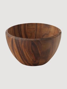 Handgemaakte acaciahouten schaal Thea