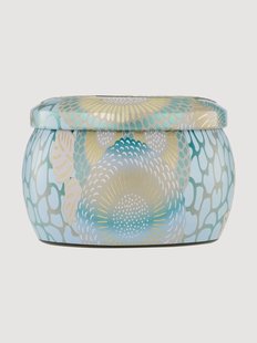 Handgemaakte geurka Kaars California Summers (zeezout, warme vanille, teakhout)