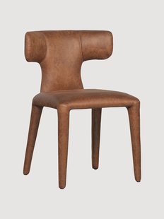 Kunstleren eetkamerstoelen Permit, 2 stuks