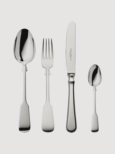 Handgemaakt hoogglans bestekset Spaten, in verschillende setgroottes