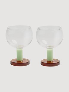Handgemaakte wijnglazen Cantine, 2-delig