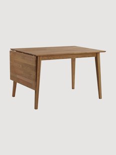 Uitschuifbare eettafel Filippa van eikenhout