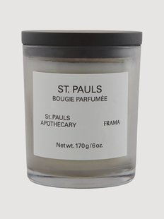 Geurkaars St. Pauls (citroengras, koriander, Mysore sandelhout &amp; cederhout)