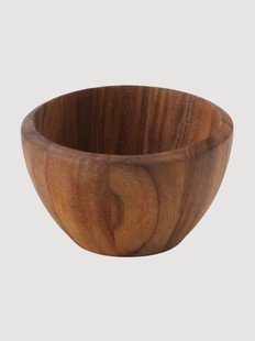 Handgemaakte acaciahouten schaal Thea