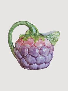 Handbeschilderde melkkan Fruit, 500 ml