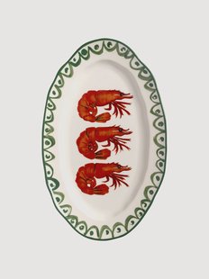 Handbeschilderde serveerbord Sir&egrave;ne