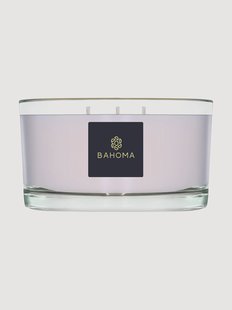 Met de hand gegoten ambachtelijke 3-lonts geurkaars Alchemy (wilde dophei, eikenhout)