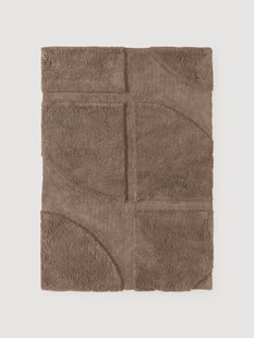 Pluizig hoog-laag vloerkleed Jade