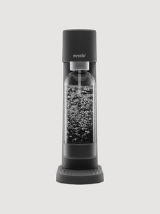 Waterbubbelaar Woody met fles