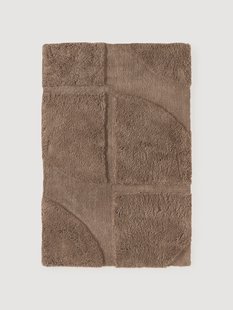 Pluizig hoog-laag vloerkleed Jade