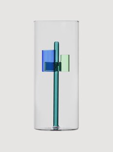 Handgemaakte glazen vaas Standy