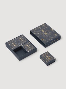 Handgemaakte geurkaarsen Fir (conifeer, mirre &amp; wierook), 4-delig