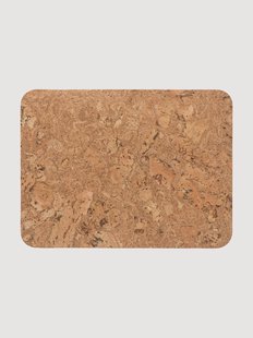 Kurk placemats Iceberg, 4-delig