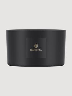 Handgegoten 3-lonts geurkaars Oakley (patchouli, muskus)