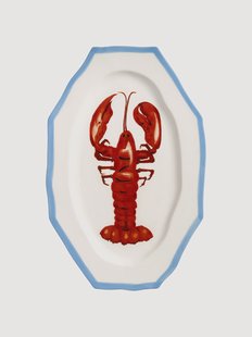 Handbeschilderde serveerbord Sir&egrave;ne