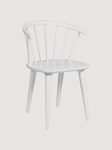 Houten eetstoelen Carmen van rubberhout, 2-delig