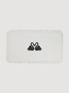 Katoenen tafelkleed Black Swan