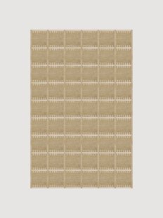 Handgeweven wollen vloerkleed Swedish Homage