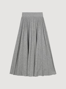 Wollen rok Julietta met kasjmierblend