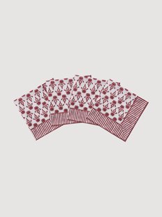 Handgemaakte servetten Lily, 4-delig