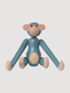 Decoratief object Monkey Mini van beukenhout