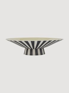 Handbeschilderde decoratieve schaal Toppu, H 11 cm