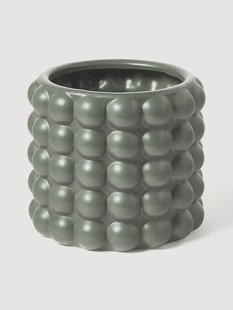 Plantenpot Bob van keramiek, H 18 cm