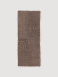 Handgetufte wollen loper Mason