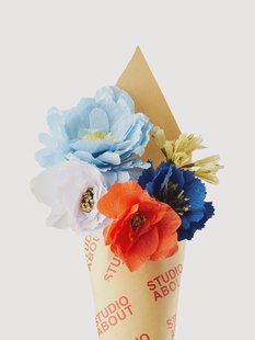 Handgemaakt kunstboeket Because