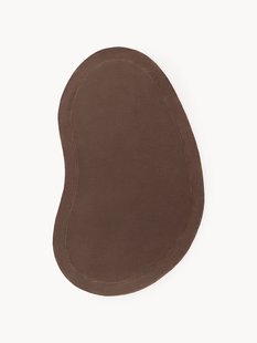 Handgetuft wollen vloerkleed Kadey in organische vorm