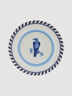 Dinerborden Bird Patterned, 2-delig