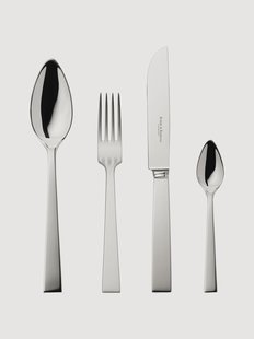 Handgemaakte hoogglans bestekset Riva, in verschillende setgroottes