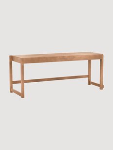 Zitbank 01 van berkenhout