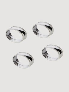 Servetringen Faden, set van 4