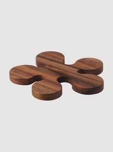 Acaciahouten onderzetter Continenta