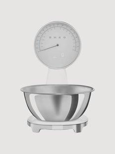 Analoge en digitale keukenweegschaal 50's Style