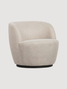 Gestoffeerde draaistoel Serra