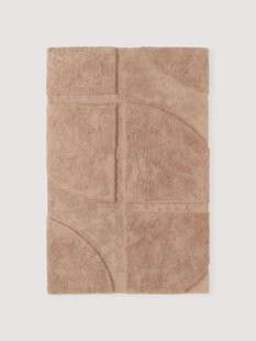 Pluizig hoog-laag vloerkleed Jade