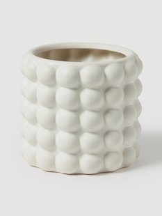 Plantenpot Bob van steengoed, H 18 cm