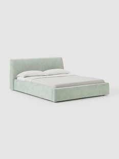 Gestoffeerd bed Cloud met opbergruimte