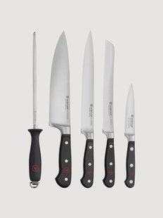 Messenset Classic van edelstaal, 5-delig