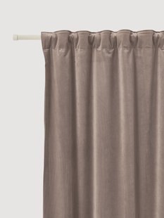 Fluwelen dim-out gordijn Rush, B 270 cm