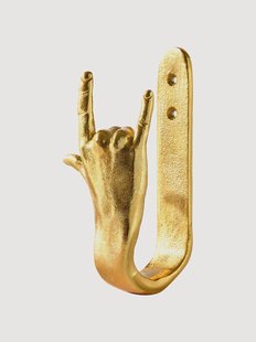 Metalen wandhaak I-love-You