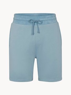 Katoenen fleece-/badstof heren shorts Patched