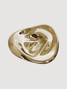 Handgemaakte wandhaak Ripple