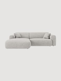 Chenille hoekbank Nolio