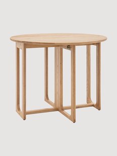 Ronde uitschuifbare eettafel Craft