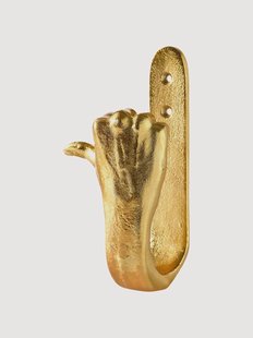 Wandhaak Thumbs-up van metaal