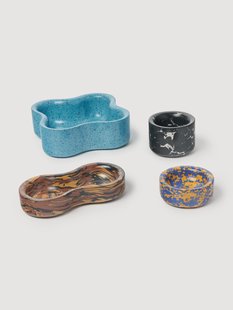 Decoratieve schalen Elara van marmer, 4-delig